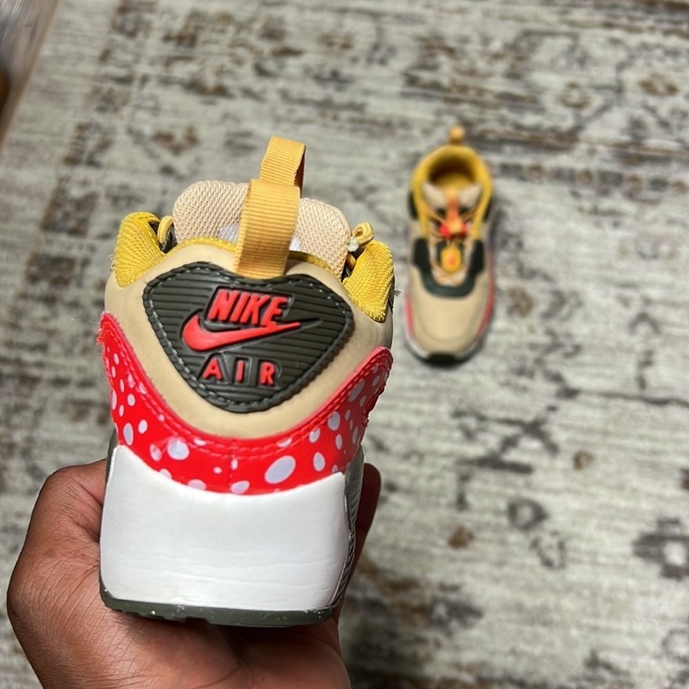 Nike Air Max 90 Toggle TD 'Infrared (2.5Y) - Picture 5 of 13